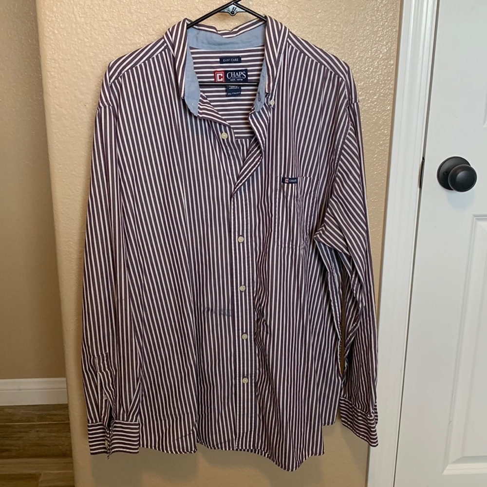 Chaps easy care button up.